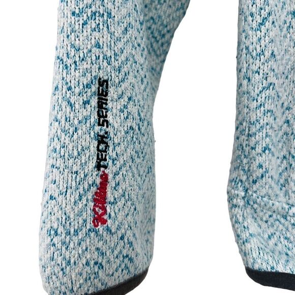 Killtec Tech Series Knit Jacket Full Zip Hooded In Blue Girls Size 10 - Picture 3 of 9